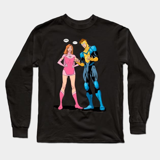 invincible ato eve Long Sleeve T-Shirt by super villain